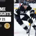 HIGHLIGHTS: Boston Bruins at LA Kings | 11.21.25 NHL Regular Season