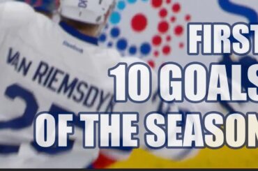 James van Riemsdyk First 10 Goals of the 2016-17 Season. (ALL GOALS)