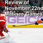 Review of Blue Jackets vs Red Wings, Blues vs Islanders