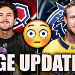 HUGE CANUCKS & CANADIENS NEWS — SURPRISING NEW CENTRE OPTIONS JUST REVEALED