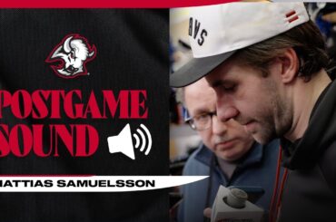 "Its On Us" | Mattias Samuelsson After 6-2 Loss To The Calgary Flames | Buffalo Sabres