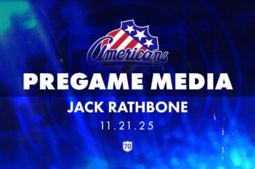 Jack Rathbone Pregame Media | 11.21.25