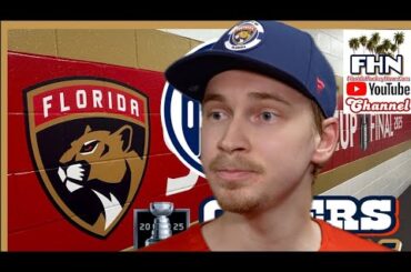 Daniil Tarasov Stops All 12 Shots in Relief, Florida Panthers Lose to Edmonton Oilers