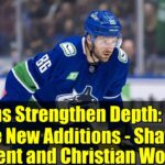 Bruins Strengthen Depth: Meet the New Additions - Shawn Element and Christian Wolanin