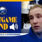 "Team Played Really Well" | Ukko-Pekka Luukkonen After 4-1 Win Over Hurricanes | Buffalo Sabres