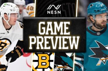 Boston Bruins vs. San Jose Sharks | Game Preview | 11/23/2025