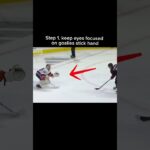 3 steps to score a penalty shot like Evgeny Kuznetsov 🧠⚡️🏒 #nhlplayoffs #hockeytraining