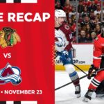 Blackhawks vs. Avalanche Game Highlights | 11.23.25