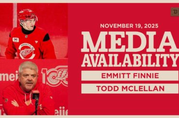 Emmitt Finnie, Todd McLellan Practice Media | Nov. 19, 2025