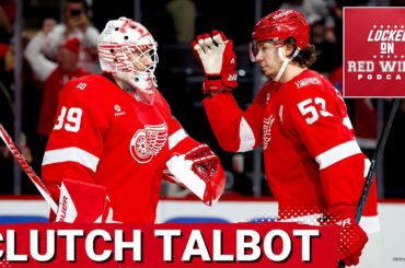 Cam Talbot's clutch saves makes the Red Wings comeback over the Blue Jackets possible!
