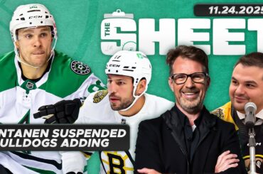 Rantanen Suspended, Bulldogs Adding, and More ft. Milan Lucic & Spencer Hyman | The Sheet