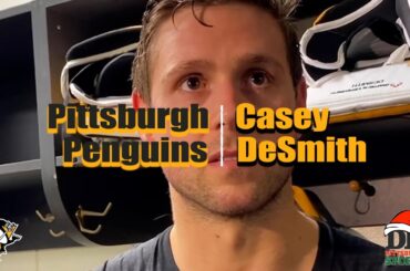 Casey DeSmith talks giving up 3 goals in the Penguins loss