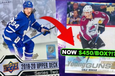 I WAS WRONG ABOUT CALE MAKAR! - 2019-20 Upper Deck Series 2 Hockey Hobby Box Break