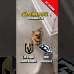 Cujo’s NHL Fetch | Las Vegas Golden Knights vs Utah Mammoth 🐕 11-24-2025 NHL Hockey