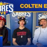 Colten Ellis Talks Joining The Sabres And His Rookie Lap | Sabres Live