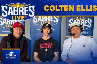 Colten Ellis Talks Joining The Sabres And His Rookie Lap | Sabres Live