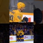 svech hits an epic celly after his first goal of the season 🗣️ #nhlhighlights #predsnhl