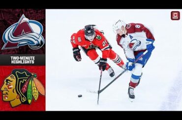 Chicago Blackhawks vs. Colorado Avalanche (11/23/25) | Game Highlights | CHSN Blackhawks
