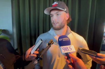 Joshua Roy continue de travailler sur son rythme et son niveau d'intensité