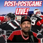 NJ Devils vs. Detroit Red Wings Post-Postgame LIVE! 11/24/25 DEVILS WIN 4-3 IN A BATTLE!