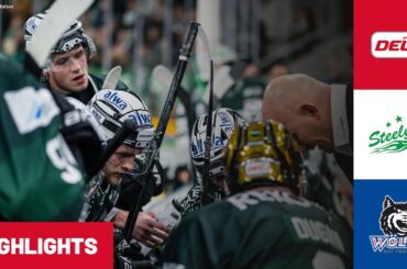 DEL2: Bietigheim Steelers vs. EHC Freiburg | Highlights