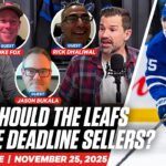 Will The Maple Leafs Sell At The Trade Deadline? | Real Kyper & Bourne