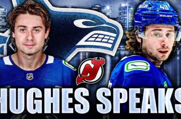 QUINN HUGHES SPEAKS OUT ON TRADE RUMOURS & THE NOISE IN VANCOUVER (Canucks News)