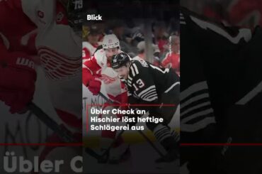 Übler Check an Hischier löst heftige Schlägerei aus