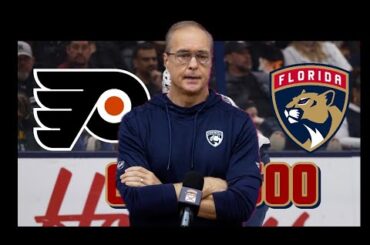 Paul Maurice, Panthers Pregame: Philadelphia Flyers at Florida; Nov. 26, 2025