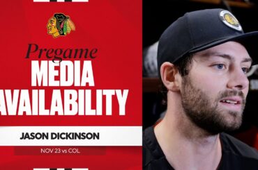 "I love to match up against those guys." | Jason Dickinson Pregame 11.23.25