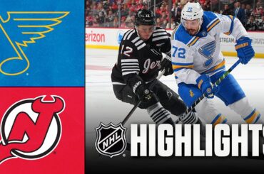 St. Louis Blues vs. New Jersey Devils | NHL Highlights | November 26, 2025