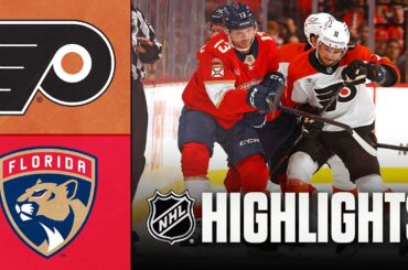 Philadelphia Flyers vs. Florida Panthers | NHL Highlights | November 26, 2025