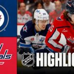 Jets vs. Capitals | NHL Highlights | November 26, 2025