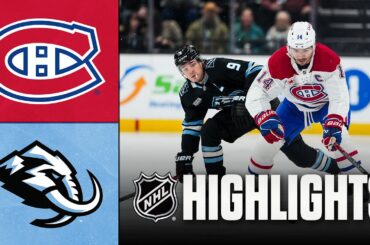 Montreal Canadiens vs. Utah Mammoth | NHL Highlights | November 26, 2025