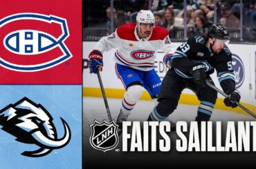 Canadiens vs Mammoth | Faits saillants