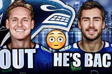 MORE BAD NEWS FOR THE CANUCKS GOALIE CRISIS: KEVIN LANKINEN OUT, JIRI PATERA CALLED UP