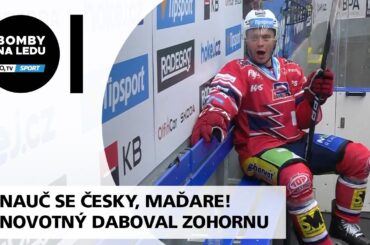 Nauč se česky, Maďare! Novotný Zohornu nadaboval, zval na bábovku