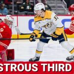 DISATROUS third period dooms Red Wings against Predators as more of the same flaws plague