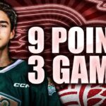AWESOME DETROIT RED WINGS NEWS: CARTER BEAR IS TEARING UP THE WHL W/ 9 POINTS IN 3 GAMES