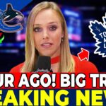Have the Leafs just closed a successful deal with the Canucks? MAPLE LEAFS NEWS TODAY