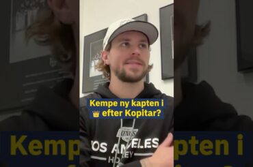 Blir Kempe ny kapten i LA 👑 när Kopitar lägger av efter säsonge? #nhl #lakings