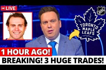 CONFIRMED NOW! LEAFS MAKING 3 HUGE TRADES! JAKE DEBRUSK COMING TO TORONTO? LEAFS NEWS