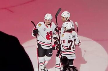 Isaak Phillips Goal (1/12/2025) Rockford IceHogs vs. Milwaukee Admirals