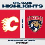 NHL Highlights | Flames vs. Panthers - November 28, 2025