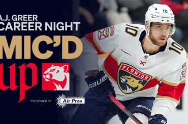 "YEAH BOYS!" | AJ Greer Mic'd Up for Career Night in Nashville