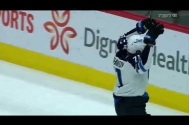 Evgeni Svechnikov's pretty one timer goal vs Coyotes (4 jan 2022)