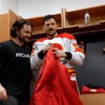 Officer Weegar takes home the Red Blazer! | Calgary Flames