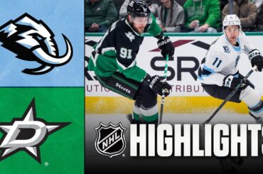 Mammoth vs. Stars | NHL Highlights | November 28, 2025