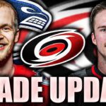 ELIAS PETTERSSON BLOCKBUSTER TRADE FOR ANDREI SVECHNIKOV? CNAUCKS & HURRICANES TRADE UPDATE