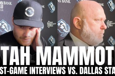 Lawson Crouse & Andre Tourigny Discuss Lifting Up Clayton Keller After Dad's Passing, Loss vs. Stars